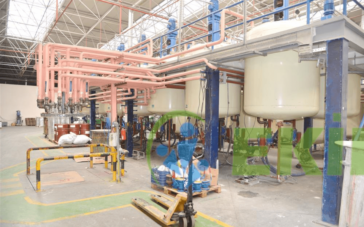 Производство красок на основе растворителей